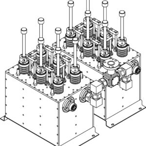 2x500W UHF / DTV STAR POINT COMBINER