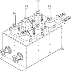 3kW UHF/DTV 6 POLES BAND PASS FILTER