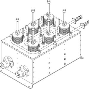 6kW UHF / DTV 6 POLES BAND PASS FILTER