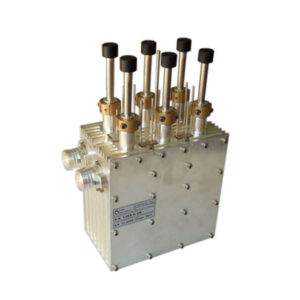 300W UHF/DTV 6 Poles B. P. Filter with dual Cross Coupling (Uncritical Mask)