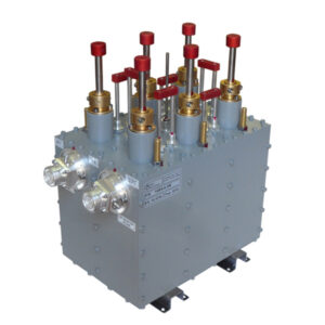 750W UHF/DTV 6 Poles B. P. Filter with dual Cross Coupling (Uncritical Mask)