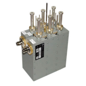 100W UHF/DTV 6 Poles B. P. Filter with dual Cross Coupling (Uncritical Mask)