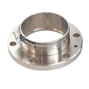 Flanges with clamping connection
